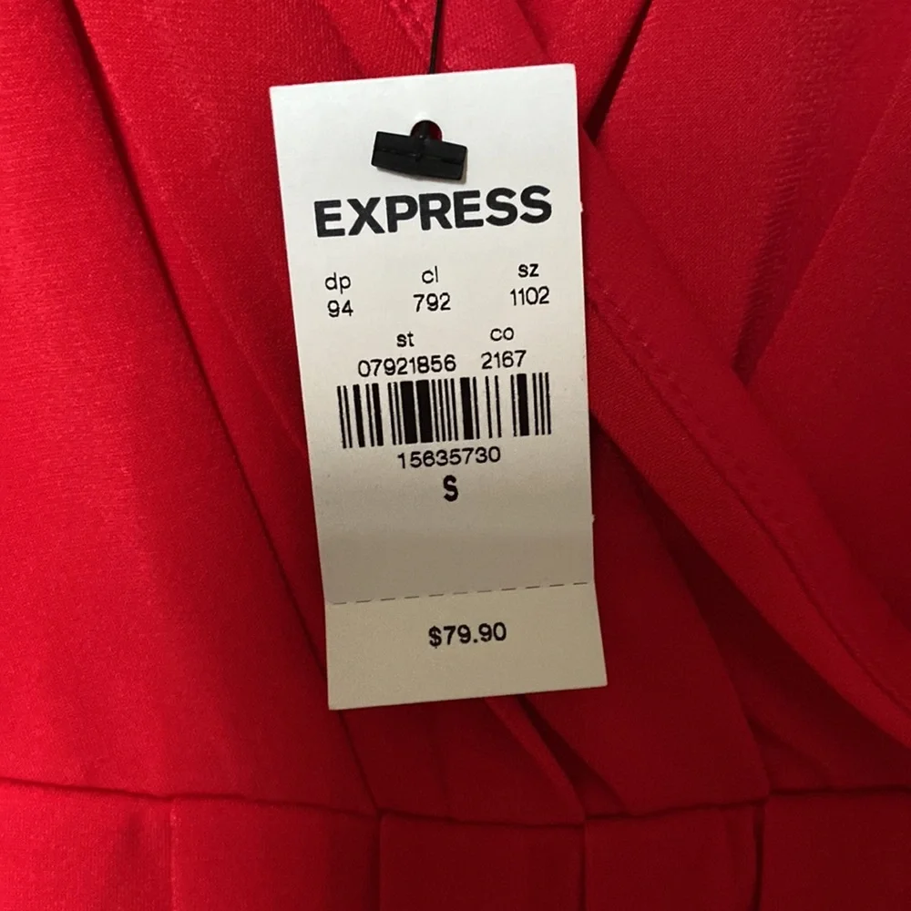 Red dress from Express- NWT! - Picture 4 of 5